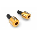 DBK Special Parts (Ducabike) Contrast Cut Weighted Universal Bar Ends - Long DBK Special Parts (Ducabike) Contrast Cut Weighted Universal Bar Ends - Long